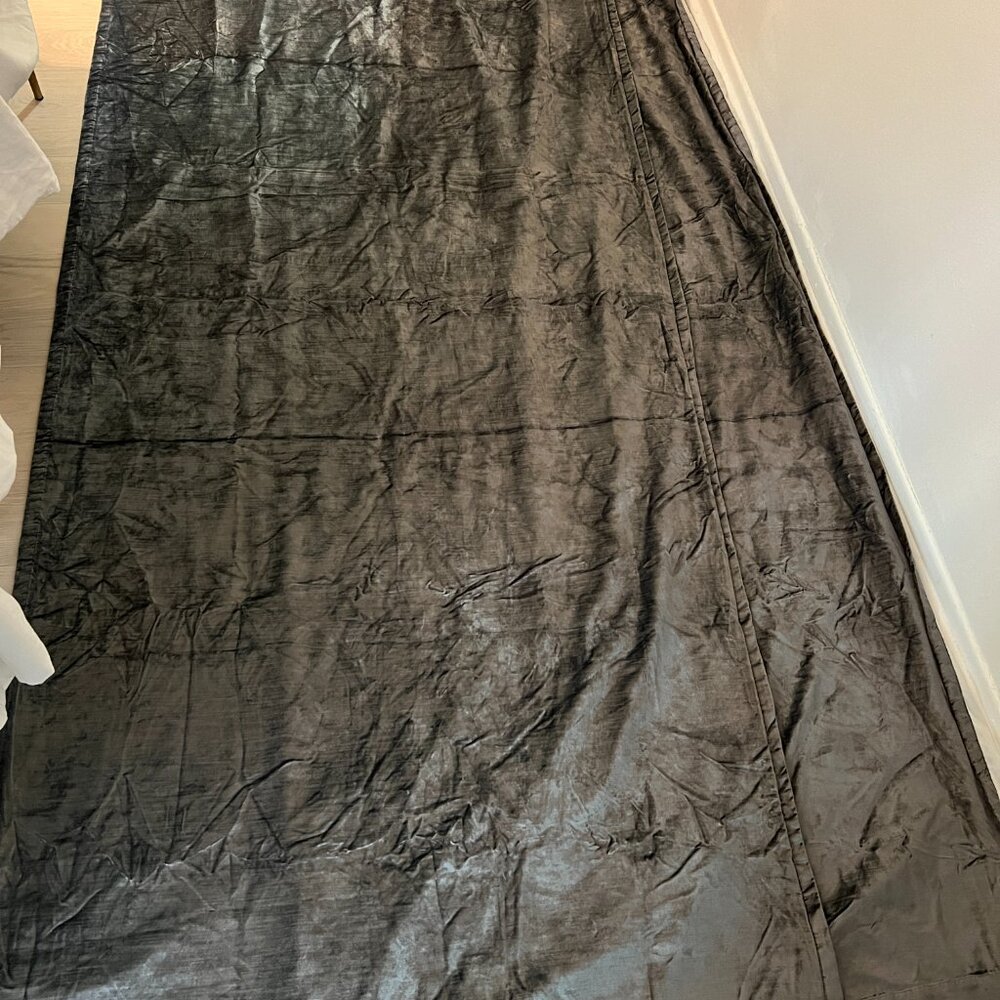 West Elm Velvet Blackout Curtain - Retail $358 - Picture 11 of 11